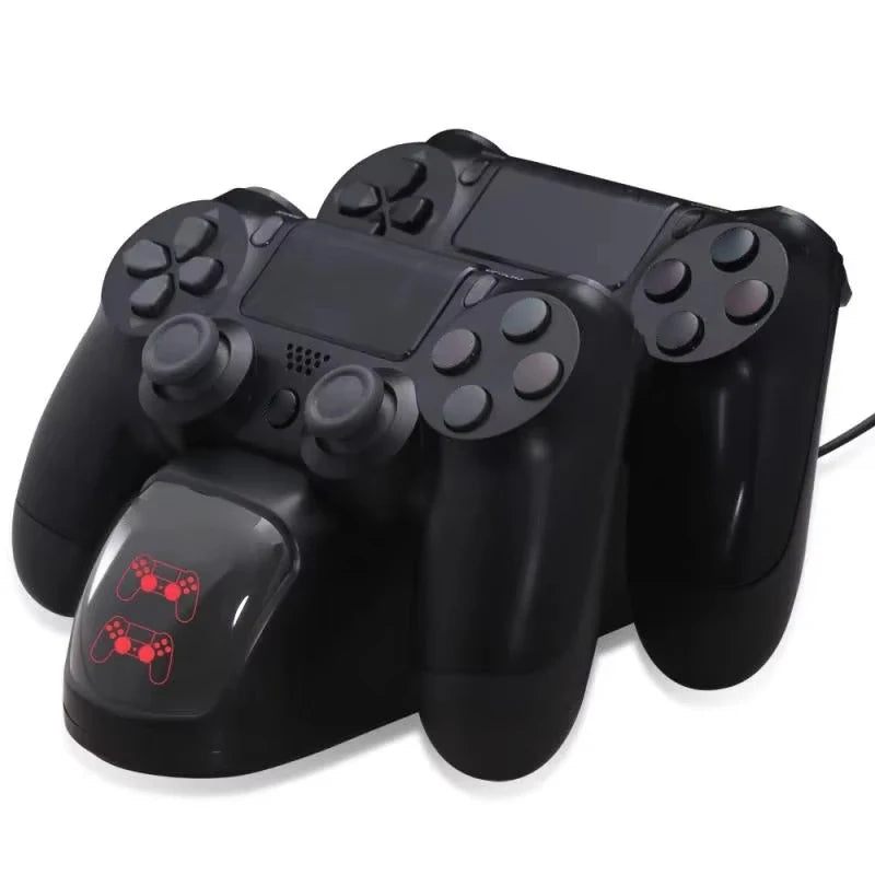 DATA FROG PS4 Charging Station Controller Charger For Wireless PS4 USB Dual Dock Station For PS4 Slim / PS4 Pro