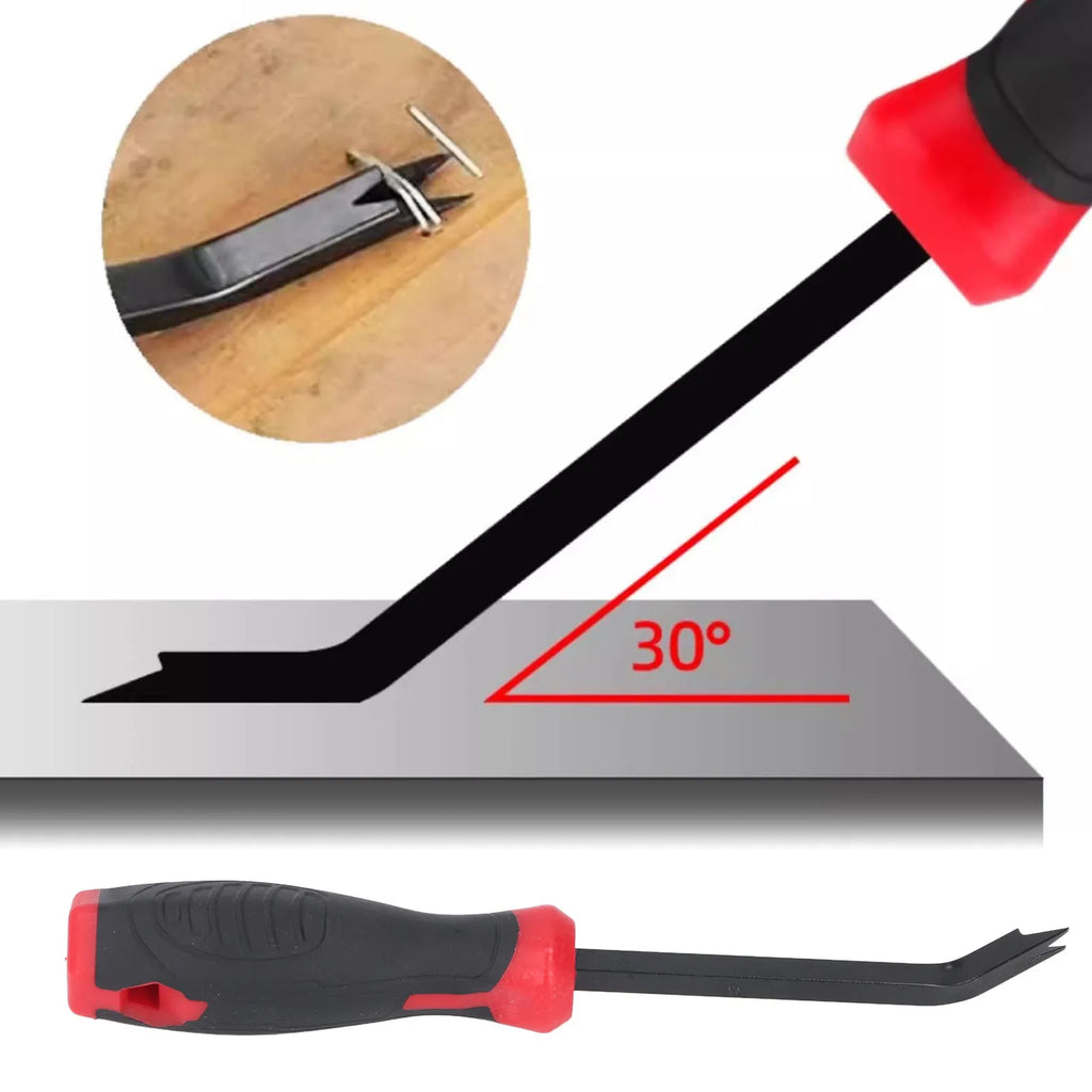Staple Remover Puller 200mm Cr V Steel Heavy Duty Staple Extractor Lifter for Carpets Wood Flooring Furniture Architecture