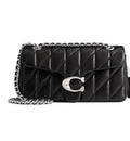 Sac à chaîne à motif diamant de haute qualité, sac messager à bandoulière, petit sac carré