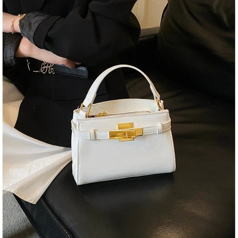 Trendy Diaper Bag Fashionable High End Minimalist Crossbody Bag For Ladies Shoulder Bag Leather Large Capacity