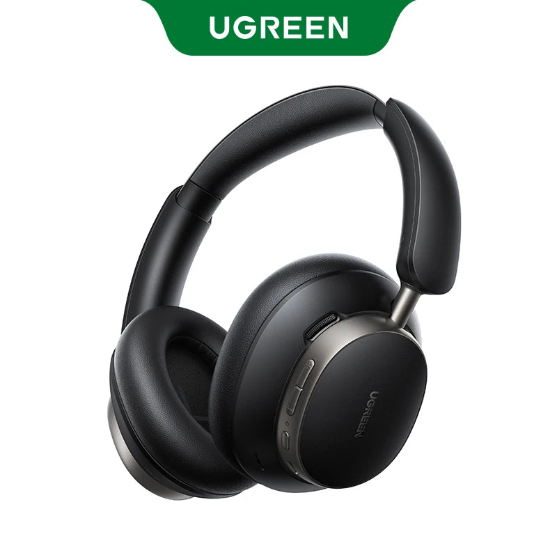 48dB ANC Wireless Headphones Over Ear Bluetooth Earphones Active Noise Cancellation Hi-Res LDAC 120h Playtime