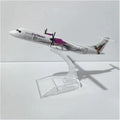 16cm 1/400 for Caribbean ATR Airplane Model Diecast Metal Aircraft Reception Area Ornament Suitable for Gift Giving