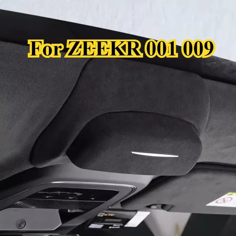 For ZEEKR 001/009 Car Glasses Case Sunglasses Protection Scratch-proof Storage Clip Car Roof Interior Modification Accessories
