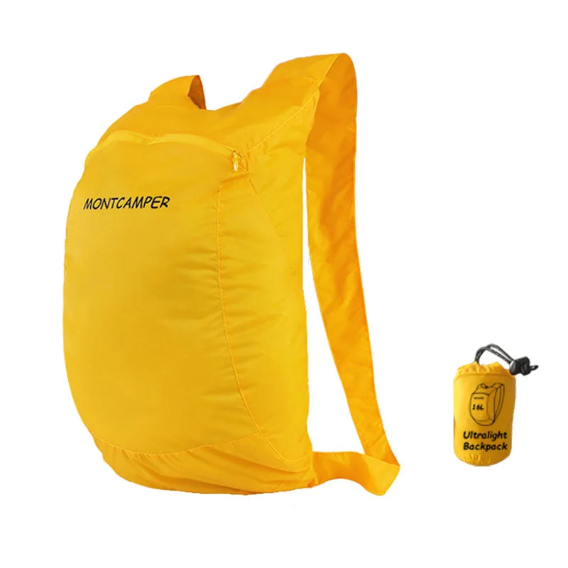 16L Ultralight Foldable Backpack 20D Nylon Water‑Repellent Packable Daypack,Portable Outdoor Backpack for Hiking Travel Camping