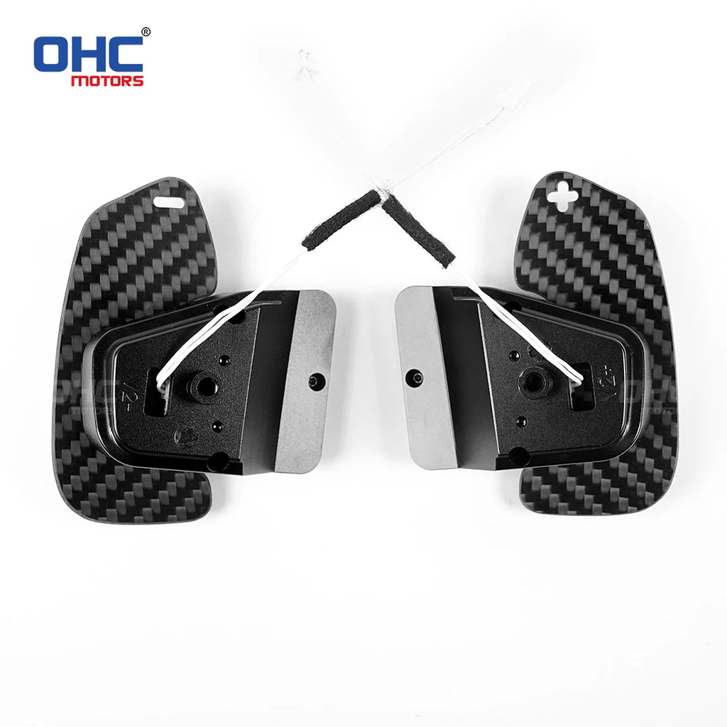 OHC Carbon Fiber Magnetic Paddle Shifters For Volkswagen VW Golf 8 MK8 GTI R R line 2021 2022 2023 2024 2025