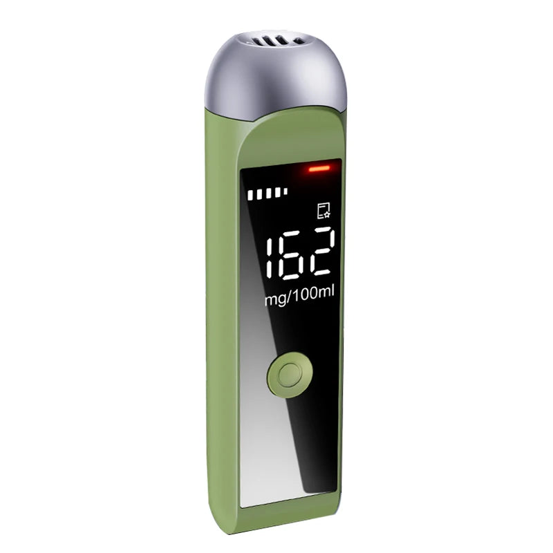 Digital Alcohol Detector High Capacity Portable Breath Alcohol Tester Alcoholtester Breathalyzer USB Recharge