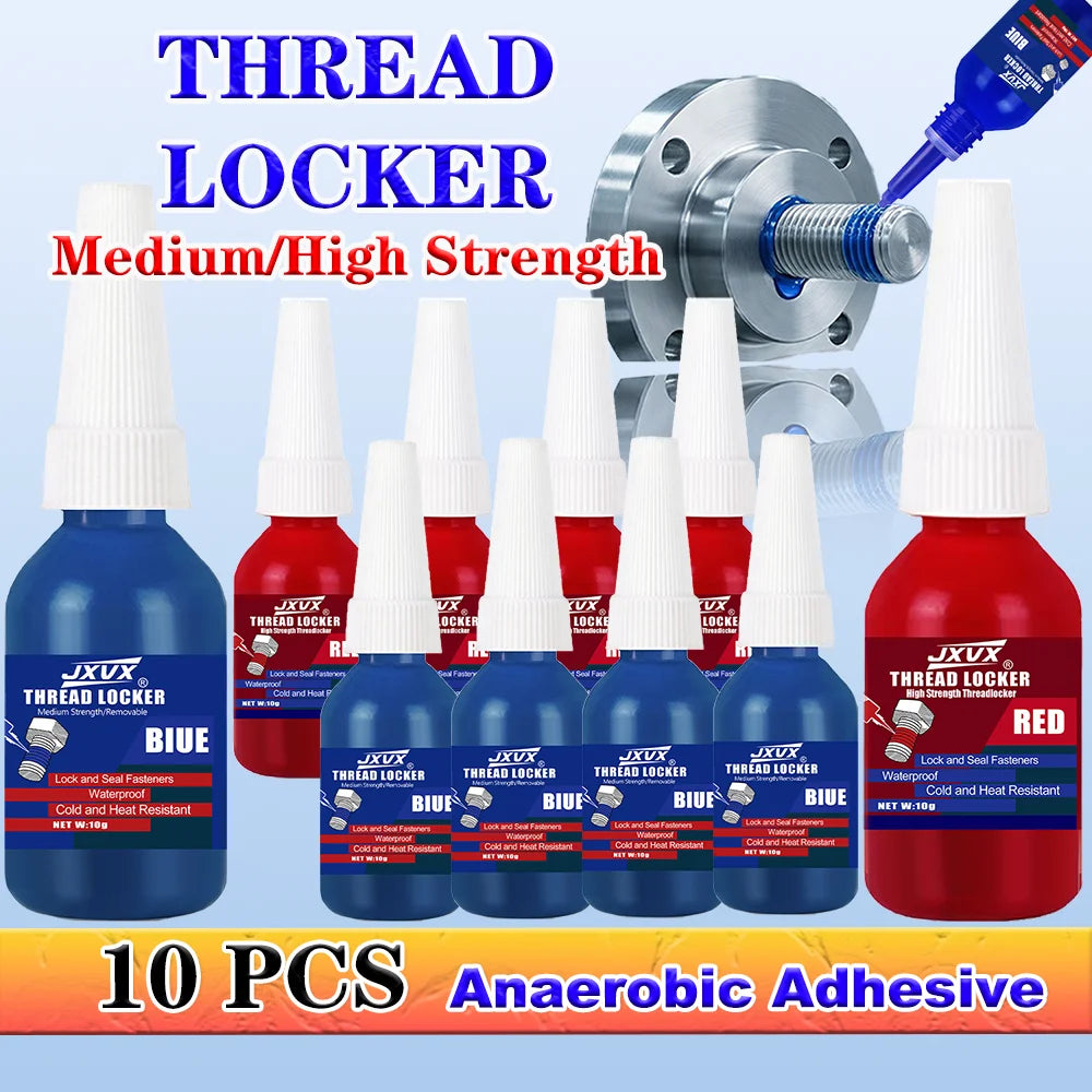 (Similar to 10g Loolifl) Threadlocker 243 271 – Anti-loosening, fastening, shock-resistant – Anaerobic adhesive