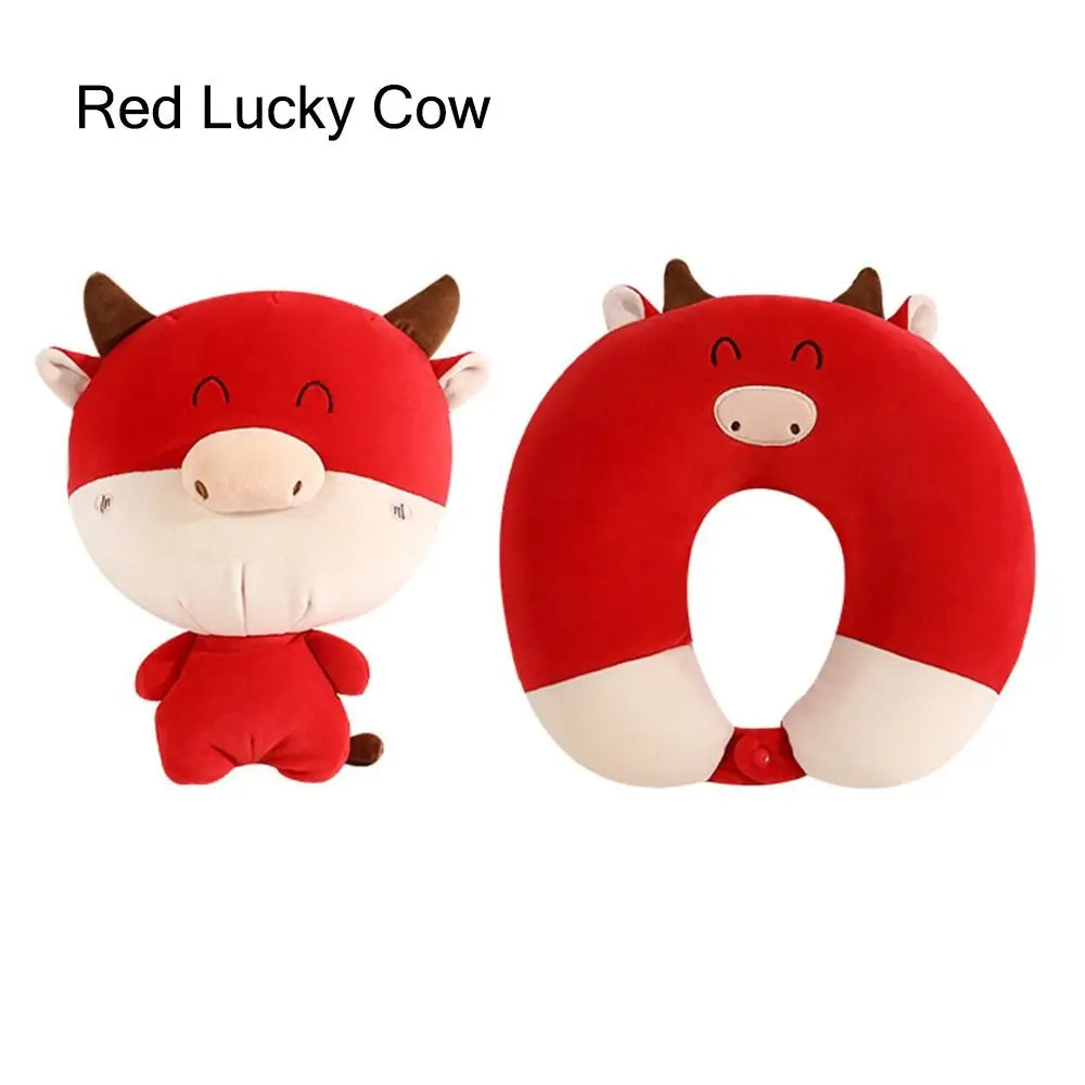 Cute Healthcare Cervical Changable Multifunctional Penguin Whale U Shaped Travel Pillow Fluffy Pillows Protection Neck