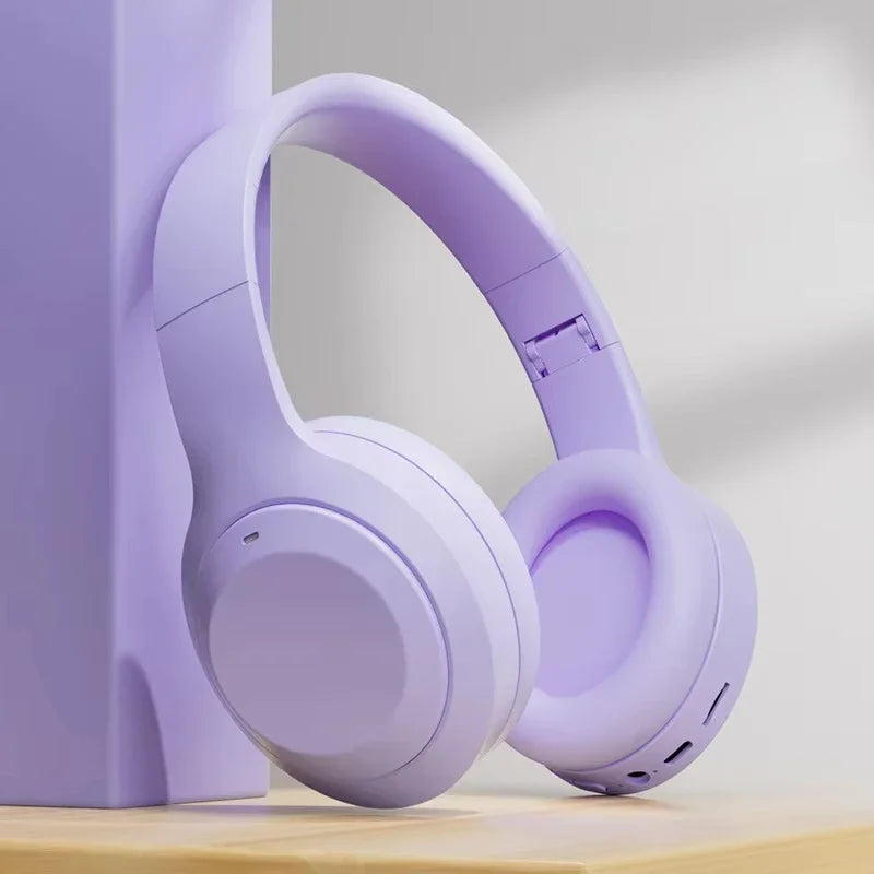 M5 Over Ear Headsets Bluetooth 5.3 Gaming Headphones Dual Mode Wireless Earphones Foldable Noise Reduction Headsets For Xiaomi