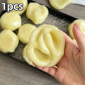 Handmade Squishy Mashed Potatoes Stress Ball Toy Ice Sand Potatoes No rebound Squeeze Fidget Toy ASMR Sensory Anti Stress Toys