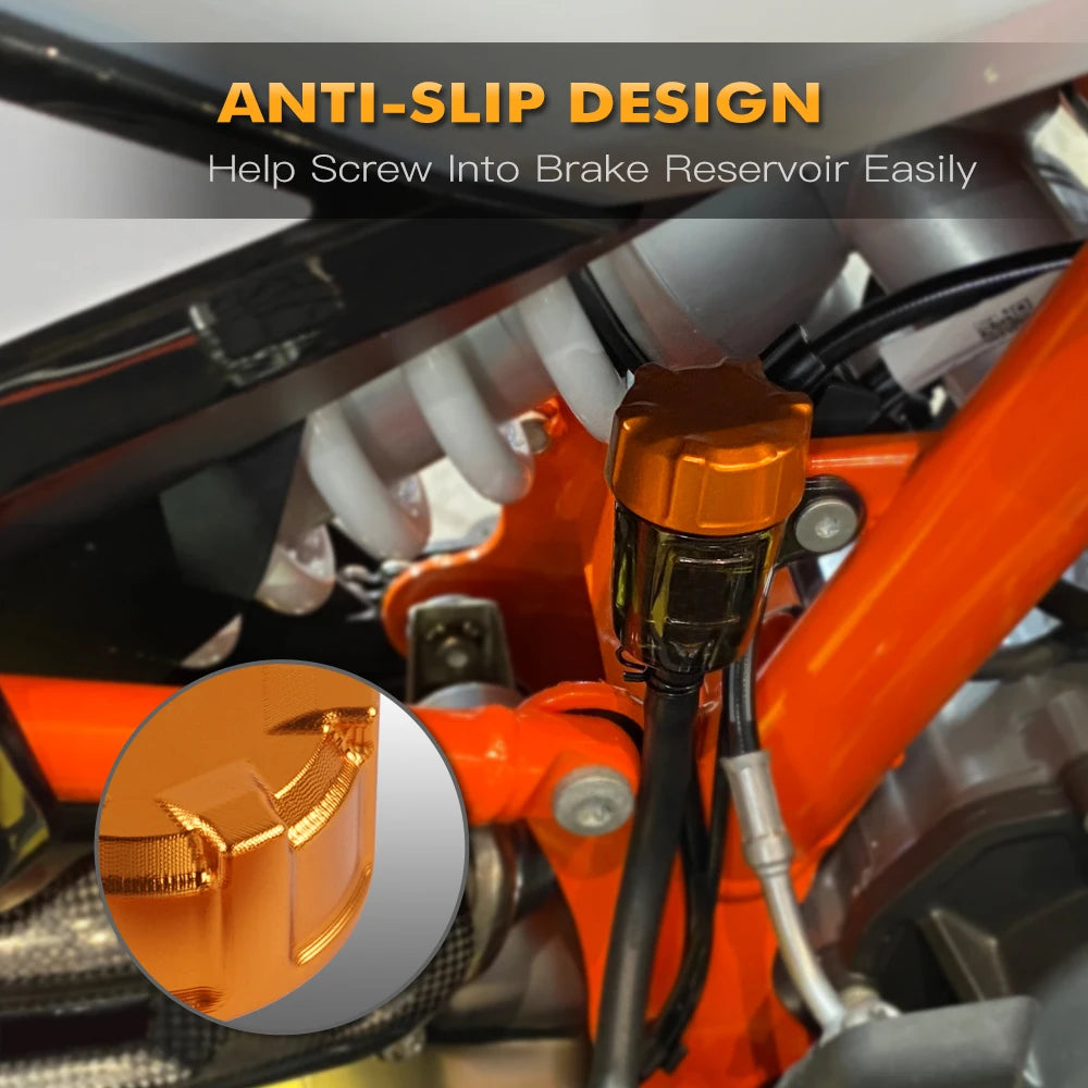 Front Rear Brake Fluid Reservoir Cap Cover for KTM 790 890 Duke 2018 2019 2020 2021 2022 790 890 Adventure Brake Oil Cup Lids