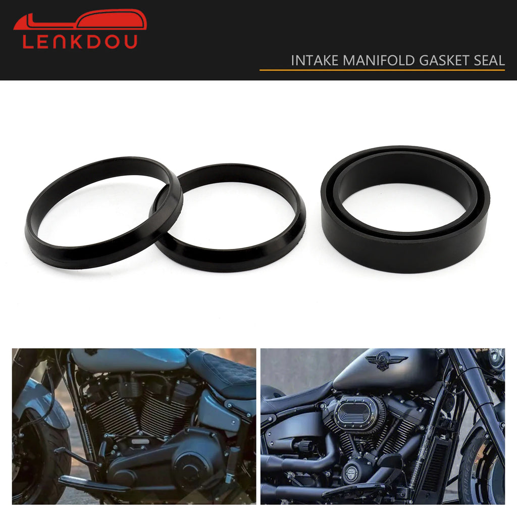Motorcycle HardDrive Carburetor Intake Manifold Gasket Seal Kit For Harley Big Twin 1990-2006 Sportster XL 883 1200 1988-2006