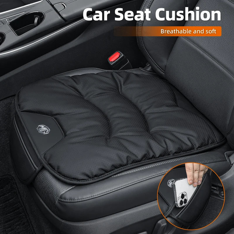 Car Seat Cushion Seat Protector Cover Leather Storage Pad Accessories For Morris Garages MG 6 3 5 7 TF ZR ZS HS GS GT Hector RX5