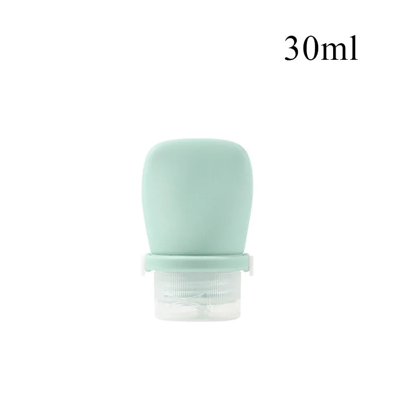 table Silicone Travel Bottle Cosmetic Storage Refillable Lotion Bottle Leakproof Shampoo Container Squeeze Tube Empty Bottle