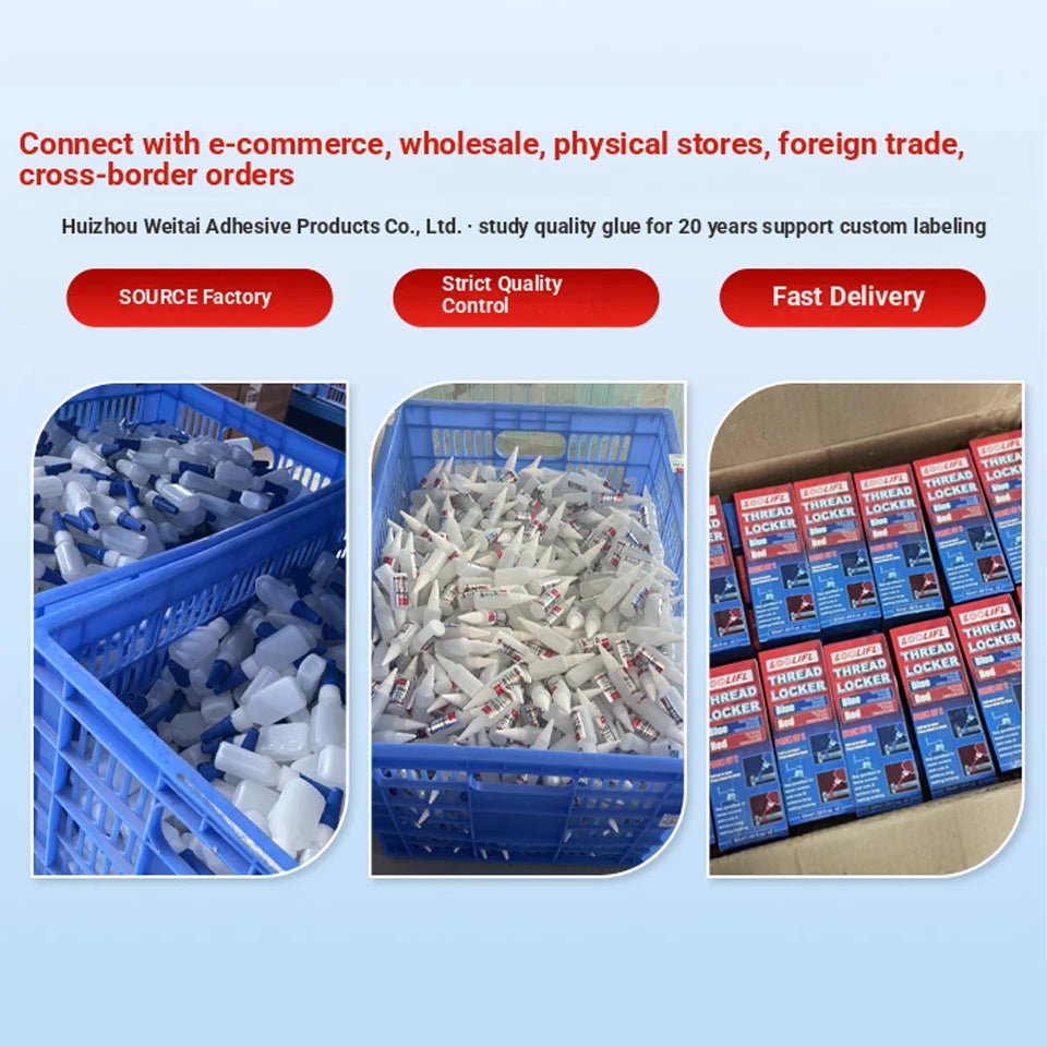 222 Loctite Thread Locking Adhesive for Screws And Bolts Rust And Leak Proof for Mechanical Maintenance And DIY Projects