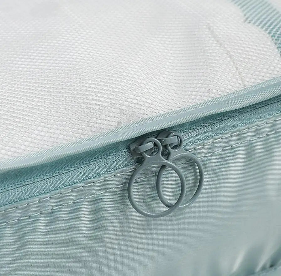 8 Set Packing Cubes for Suitcases Travel Luggage Packing Organizers Underwear Storage Bag Organizer Bag Set for Man and Women