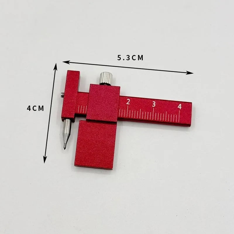 Model Equidistant scribing ruler Parallel scribers create contour Isometric Parallel Scribe Building Tools