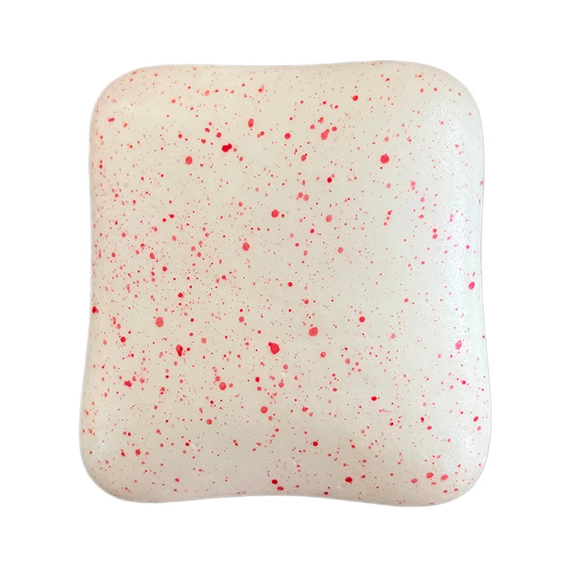 Soft Toast Squishy Toy Squeeze Stress Relief Toys Fidget Toys Simulation Bread Slow Rebound Sensory Toy Best Gift for Friends