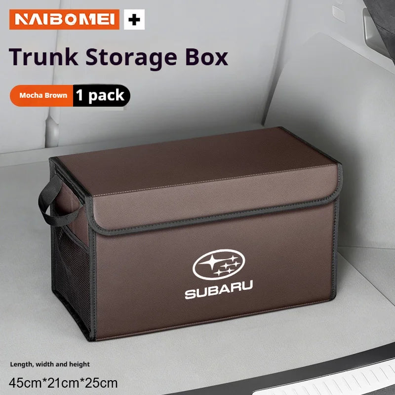 For Subaru Ascent BRZ Forester Impreza Legacy Outback WRX VX Car Trunk Foldable Storage Box Large-Capacity Stowing Tidying Bag