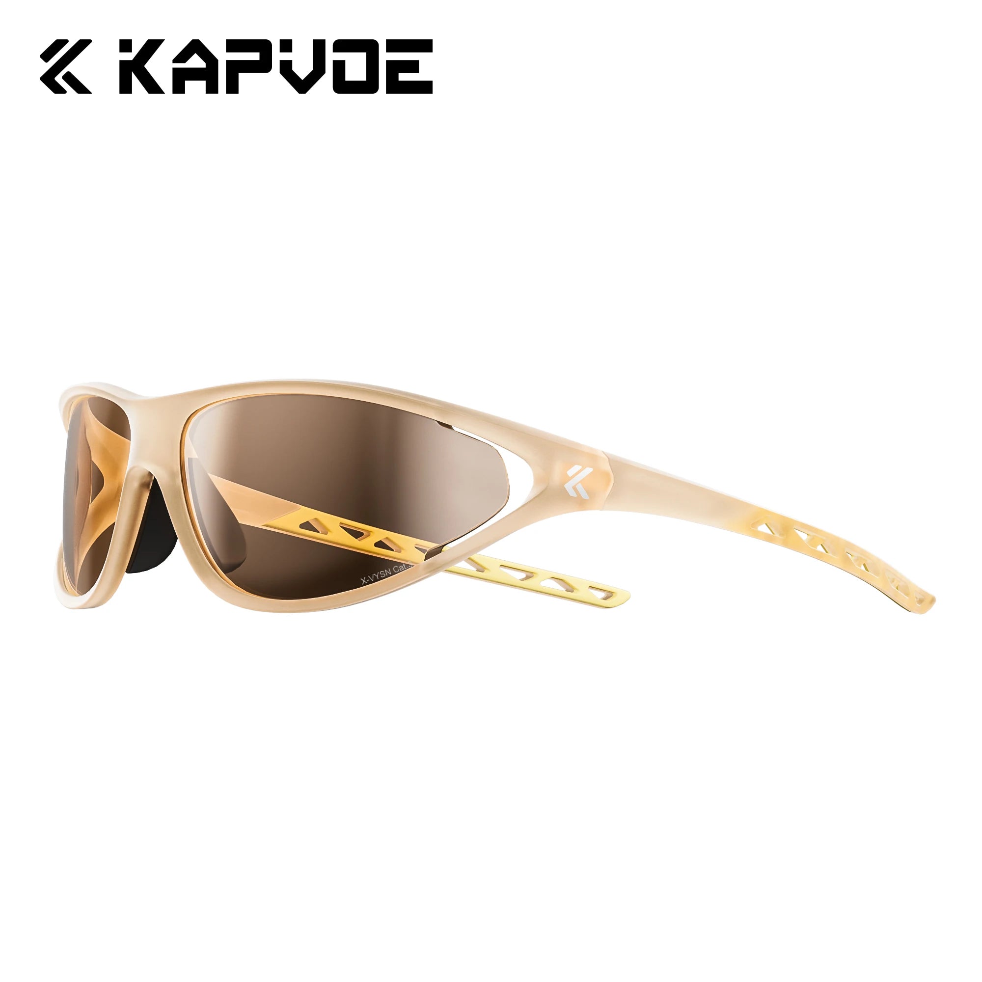 Kapvoe New Fashion Cycling Sunglasses Men Photochromic Glasses Mountain Running Hiking Eyewear Sports UV400 Climbing Goggles