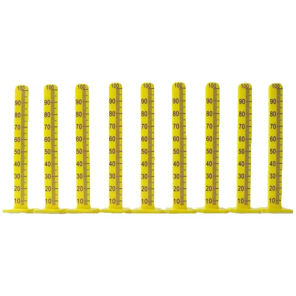 100Pcs Self Leveling Pins 4-Inch Level Stick Pegs for Tile Stone Ceramic & Floor Concrete - Installation Tools