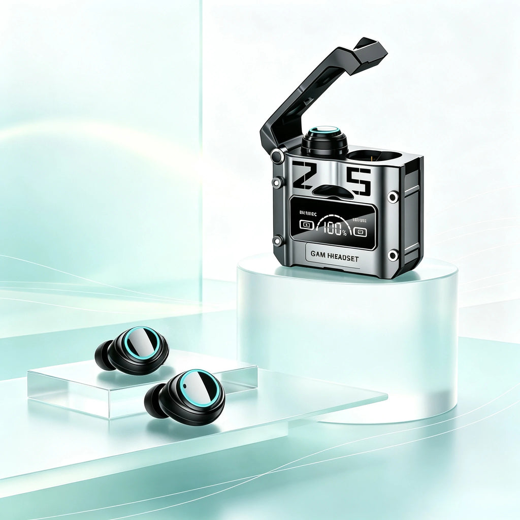 TWS Wireless Headphones Earphones Bluetooth Touch Control Noise Reduction Stereo Waterproof Earbuds Headsets for phones