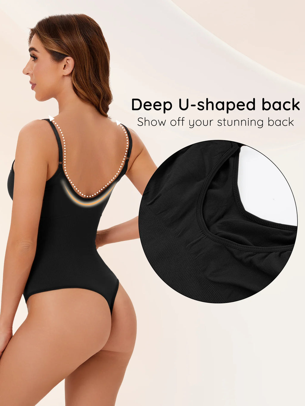 1 Piece Women's Seamless Thong Shapewear Bodysuit Comfort Full Body Underwear One-Piece Cut Sexy Slimming Body Shaper Hot Sale