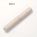 Portable Travel Toothbrush Holder, Toothbrush Storage Box Protective Box Toothbrush Tube Container, Suitable for Home and Travel
