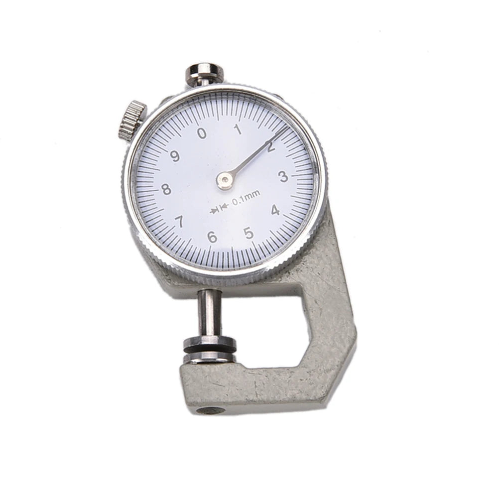 [New] Hot sale 0-10mm Leather Thickness Metal Gauge Tester Measure Leathercraft Tool Craft