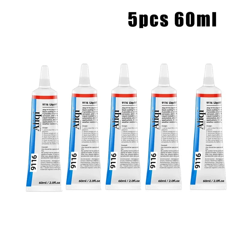 15/60ml Strong Fabric Glue Waterproof Strong Adhesive High Temp Data Cable Sealant Insulating Tape Headset Electrician Tape