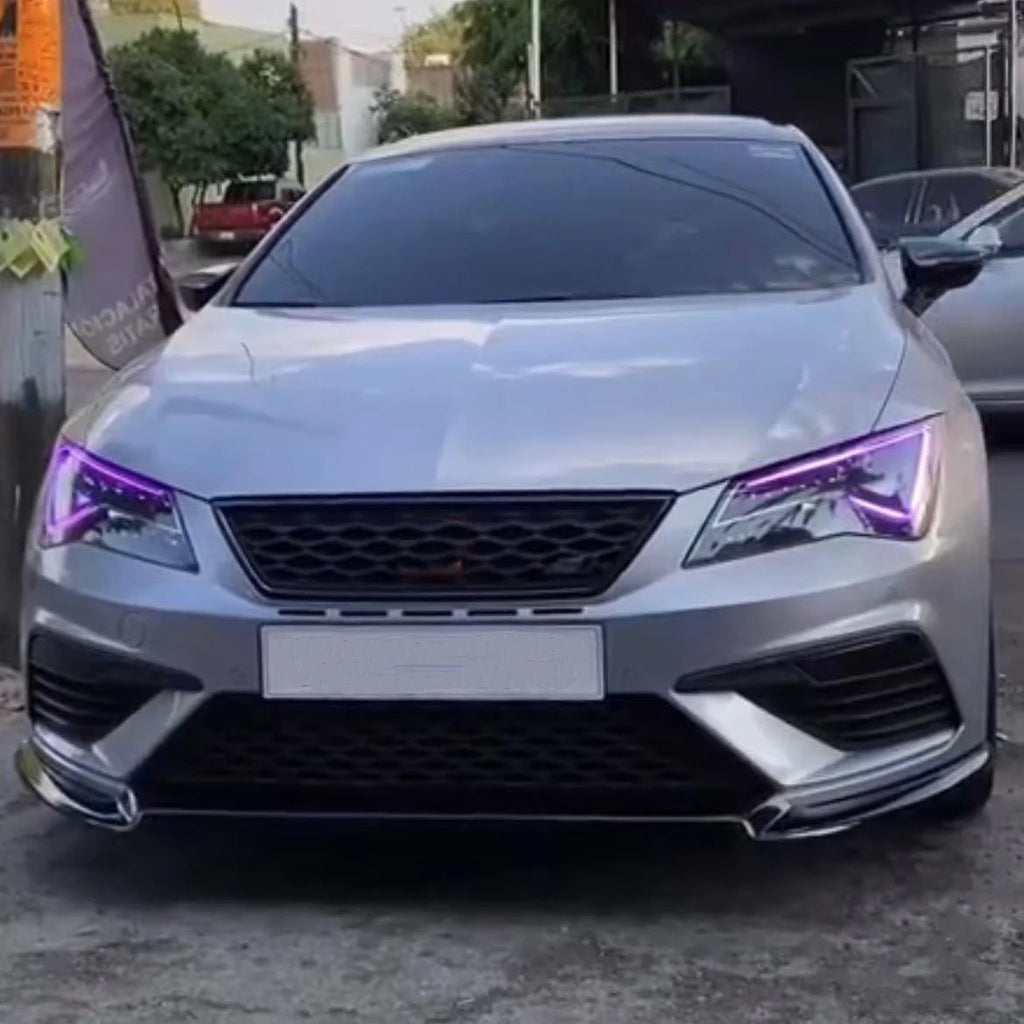 Amber Yellow Angel eyes DRL Boards For Seat Leon MK3 5F Cupra 5F0941475A 5F0941476A Headlight LED 90112019 2217059