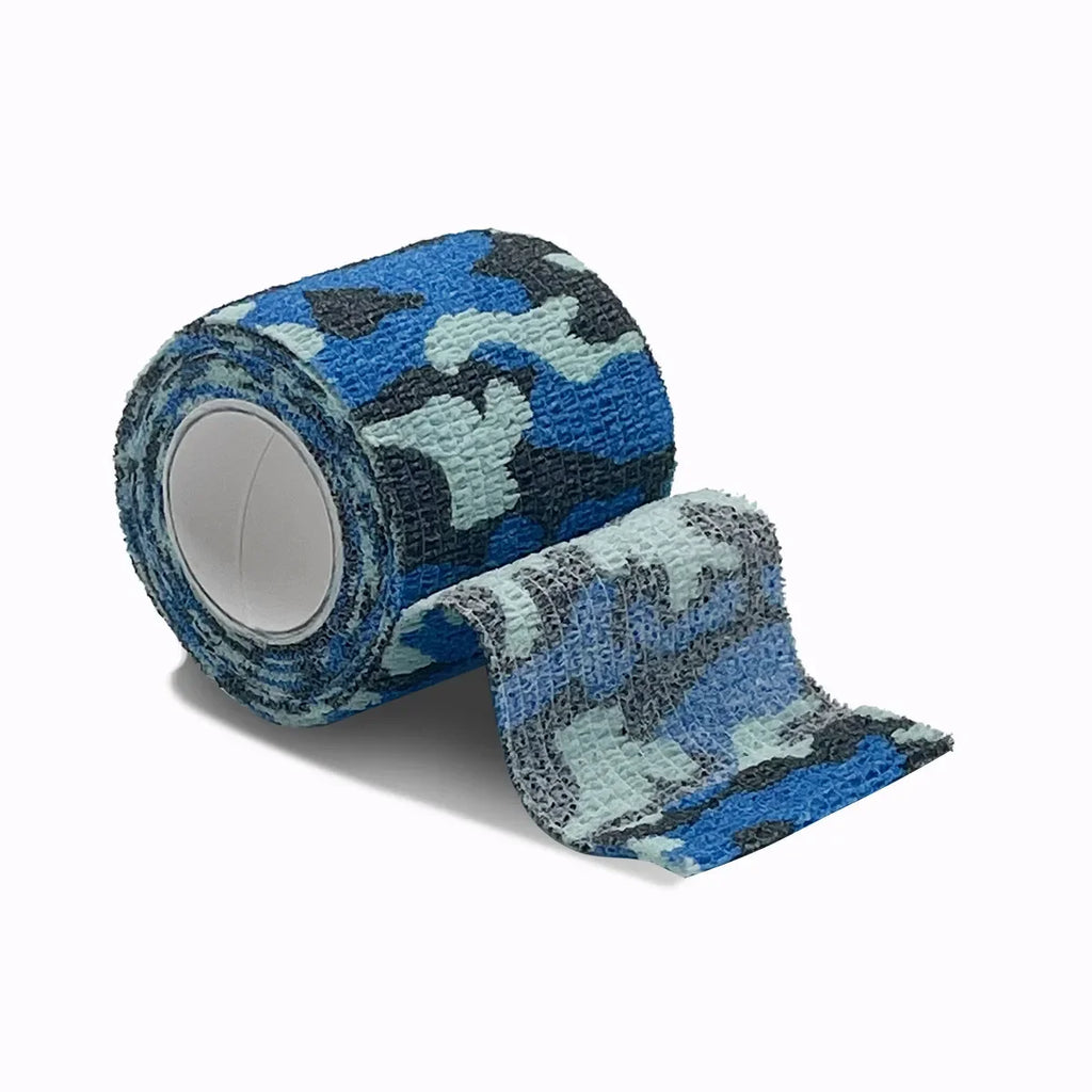 1/6roll 2.5/5/7.5/10cm*4.6m Non Woven Elastic Self Adhesive Bandage Cohesive Bandage for Sports Fixing Finger Wrist Leg