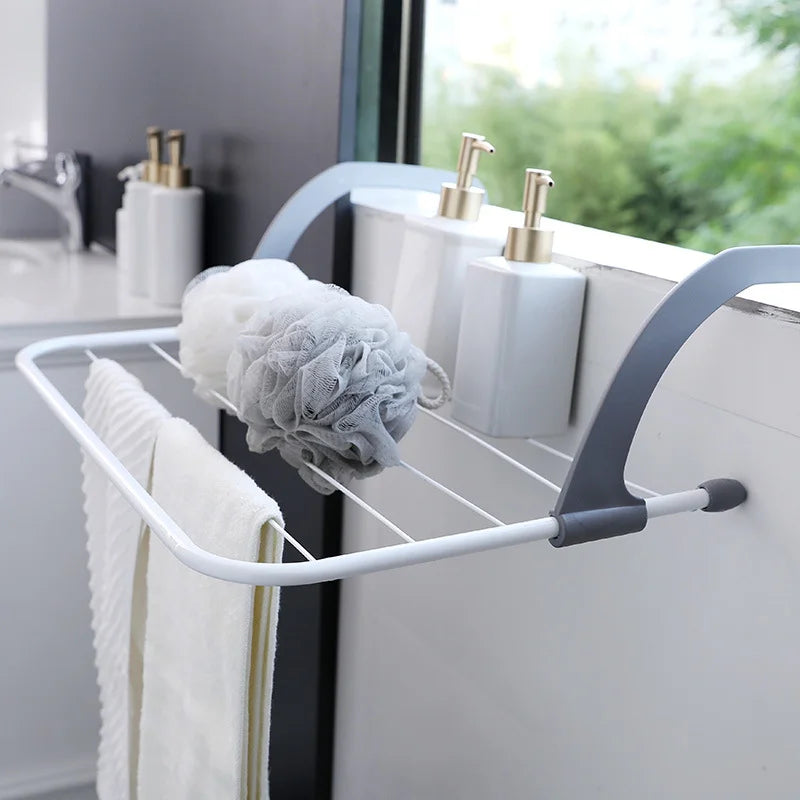 RV Clothesline Rack Indoor Outdoor Clothesline Hook Camper Van Storage Rack Caravan Motorhome Storage For Fiat Ducato Citroen