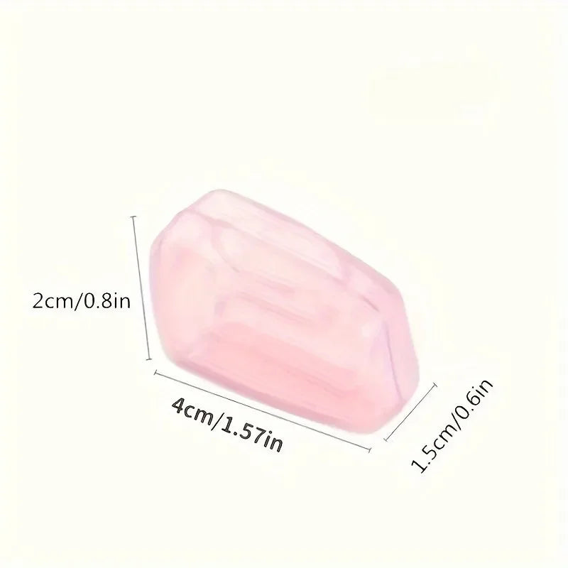 5Pcs Travel Toothbrush Head Caps - Hygienic Cover for Dental Brush Heads,Portable for On-the-Go. travel acessories