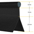 Campervan Awning Rail Piping 6mm Double Flap PVC Core Caravan Camping Tent Sunshade Accessories For Keder Camping Awnings Tents