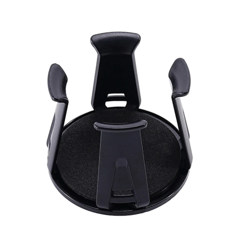 2Pcs Car Beverage Holder Adhesive Cup Storage Rack Car Cup Bottle Holder Multifunction Drink Rack Auto Accessories Black H9EE