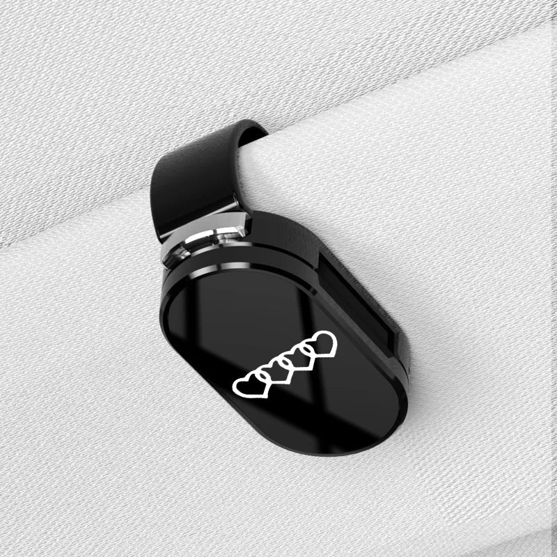 Universal Car Sun Visor Glasses Clip Anti Slip Sponge Sunglasses Holder Auto Interior Storage Gadget Decor Car Accessories Parts