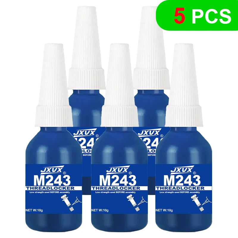 10g Anaerobic Screw Locking Adhesive – Ultra-High-Temperature Thread Lock – Removable Fastening and Anti-Slip Adhesive