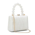 Beading Handbag Marble Acrylic Luxury Box Clutch Evening Bags Dinner Dress Purse Festival Gift Wedding Party Chain Shoulder Bag