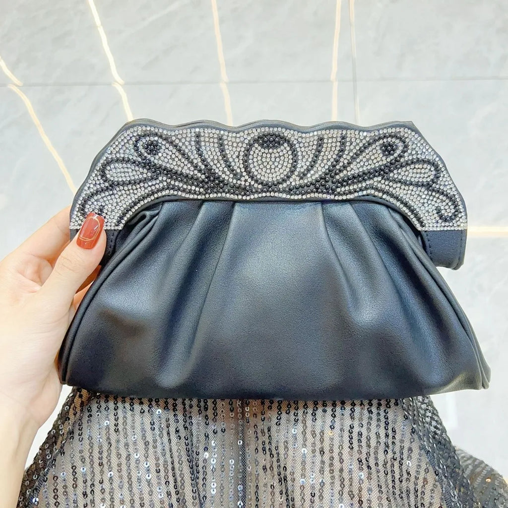 New Diamond Banquet Handbag Engagement Party Handbag Celebrity Dinner Bag Handbag Dress Bag