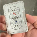 Creative Stainless Steel Mechanical Dice Stress Relief Anxiety Relief Mechanical Dice Fidget Press Dice Game