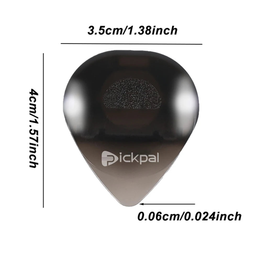 LED Luminous Guitar Pick ABS Electric Guitar Pick with High-Sensitivity LED Light Non-Slip for Bass Electric Guitarists
