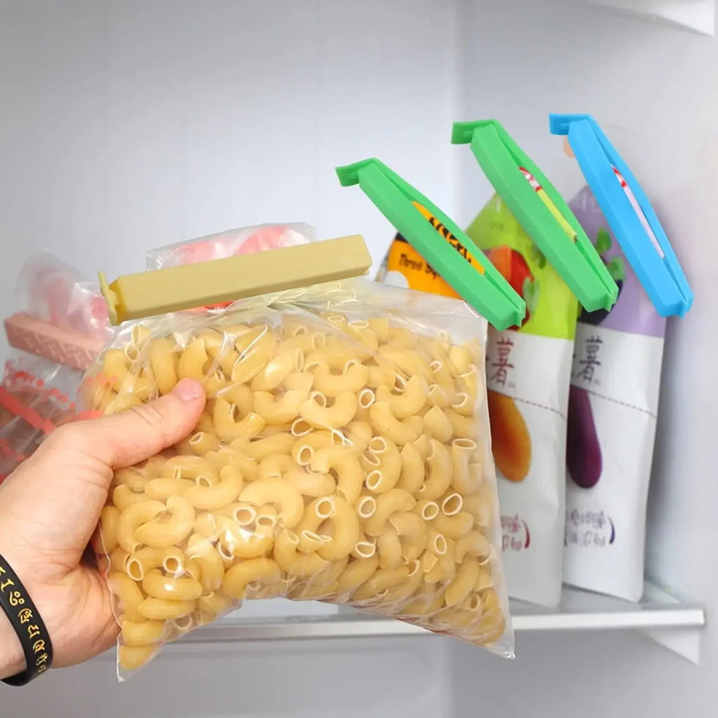20/5PCS Portable Kitchen Storage Food Snack Seal Sealing Bag Clips Sealer Clamp Plastic Tool Kitchen Accessories Food Bag Clips