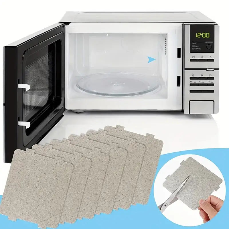 Microwave Oven Waveguide Mica Sheet Universal Cuttable Replacement Plate For Home Kitchen Repair Multiple Pack Option