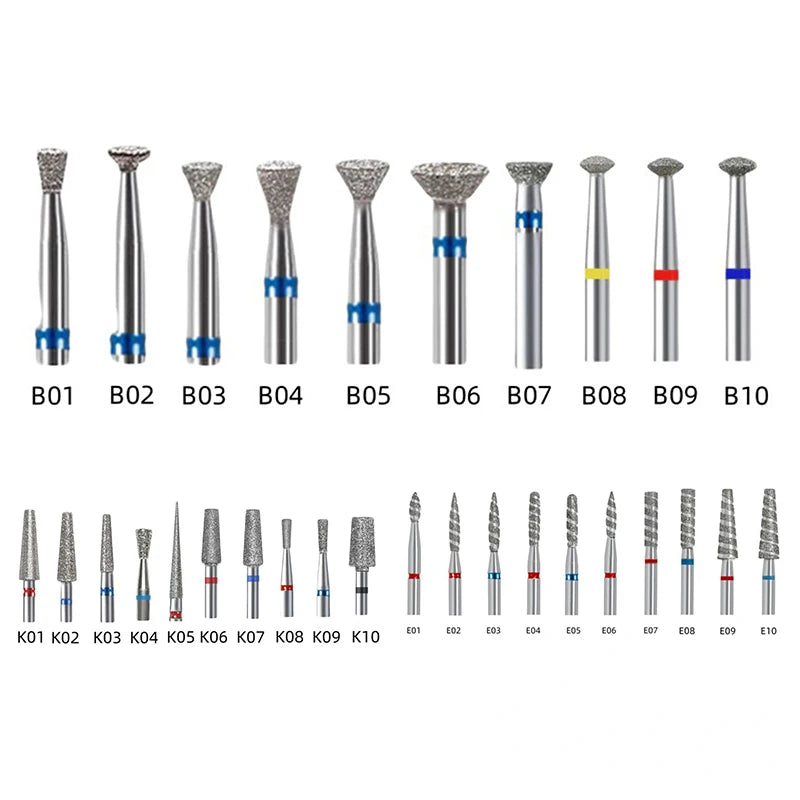 Hot Sale New Nail Drill Bit Mill Cutter All For Manicure Machine Bit Tools Accessories Cuticle Clean For Removing Nail Gel