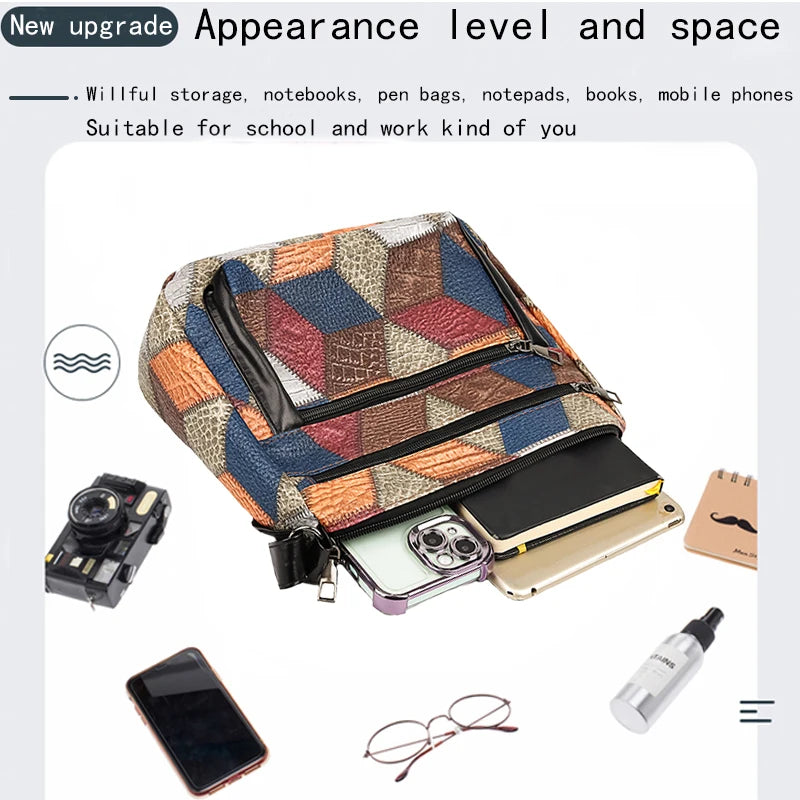 Multi-Functional Bag, Can Be Worn Diagonally or on One Shoulder, Suitable for Daily Use, Travel, with Adjustable Shoulder Straps