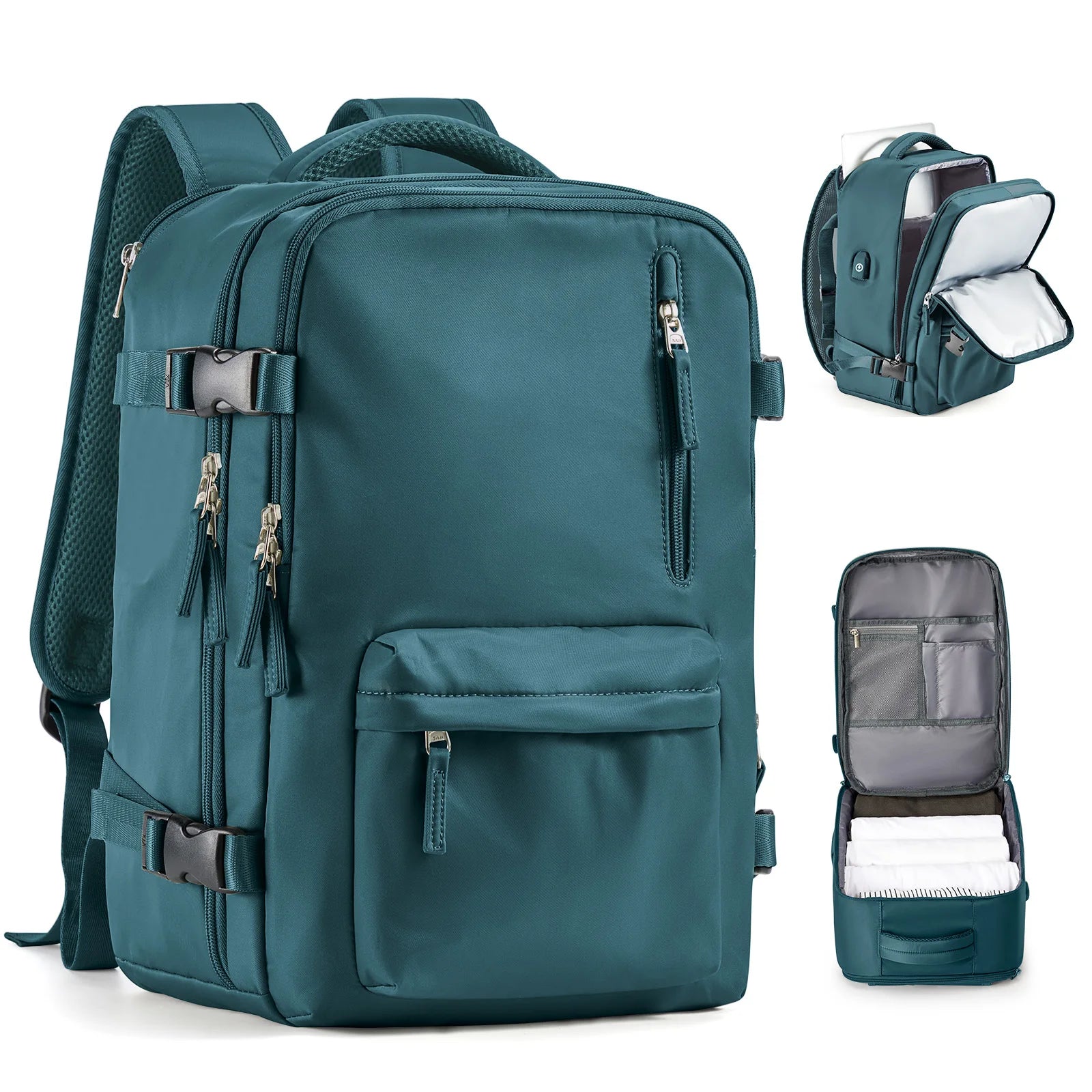 Travel Backpack Cabin Bag, Ryanair Backpack 40x30x20 Carry-Ons, Men Women 15.6 inch Laptop Backpack, Casual Trekking Backpack
