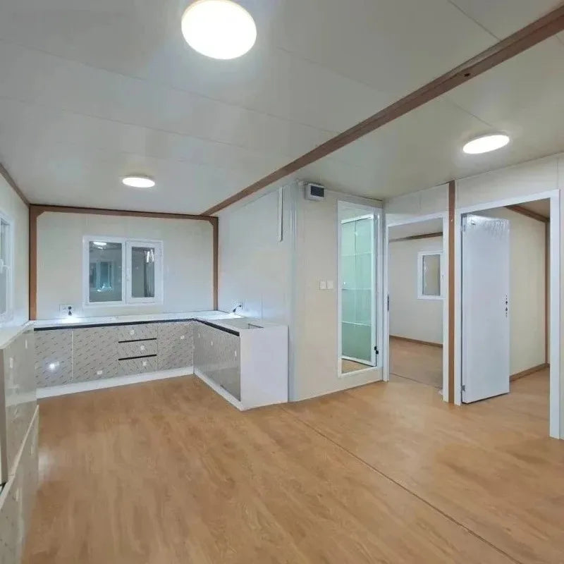 Granny Flat 20Ft 40 Ft Expandable Container Folding House Prefab 40Ft Villa Shipping Prefabricated Mobile Home 2 3 4 5 Bedroom