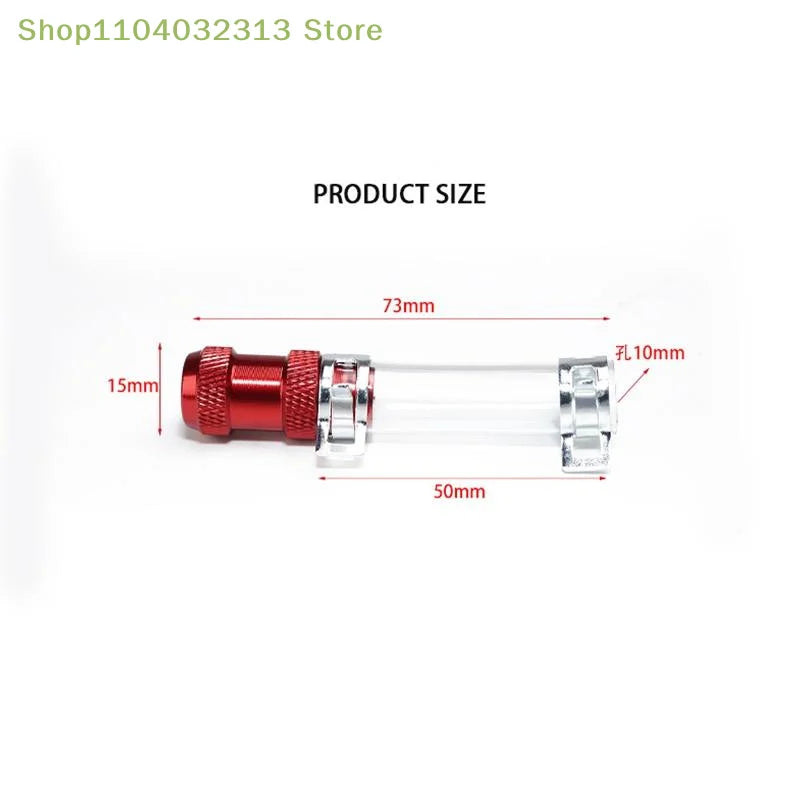 1PC Stylish Alloy Air Filter Drain Plug With Antirust Treatments For Motorcycle Aesthetic Enhancement Offroads Track Riding