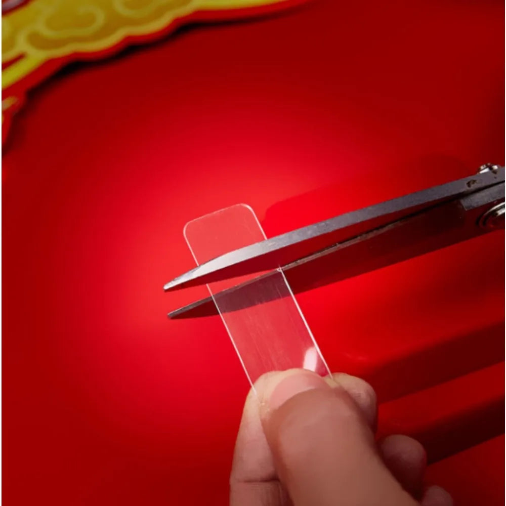 1box Can Be Reused Super Strong Double Sided Adhesive Tape Transparent Wall Stickers Water Proof Household Products Adhesives